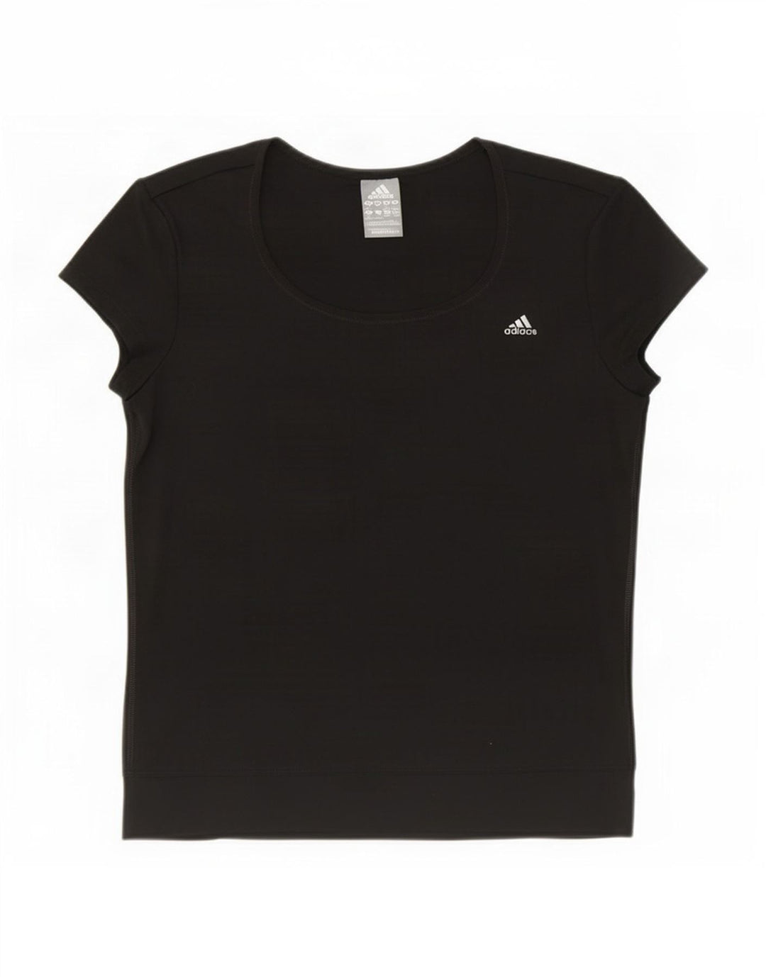 Damska koszulka Adidas Climalite Top UK 12/14 Średni czarny poliester