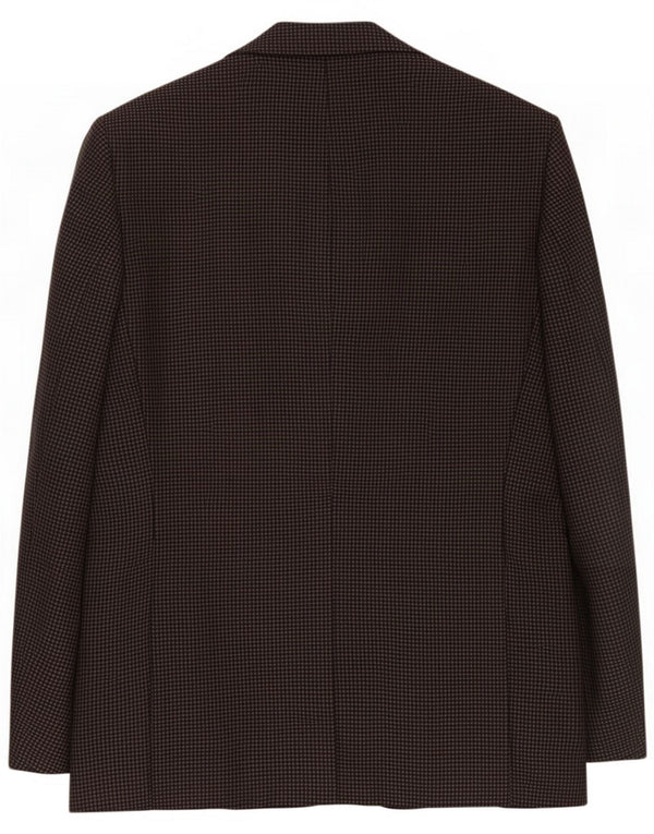 Św. Marynarka męska Bernard zapinana na 3 guziki UK 40 Large Grey Houndstooth