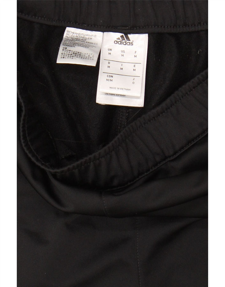 ADIDAS Mens Tracksuit Trousers Joggers Medium Black Polyester Vintage Adidas and Second-Hand Adidas from Messina Hembry 