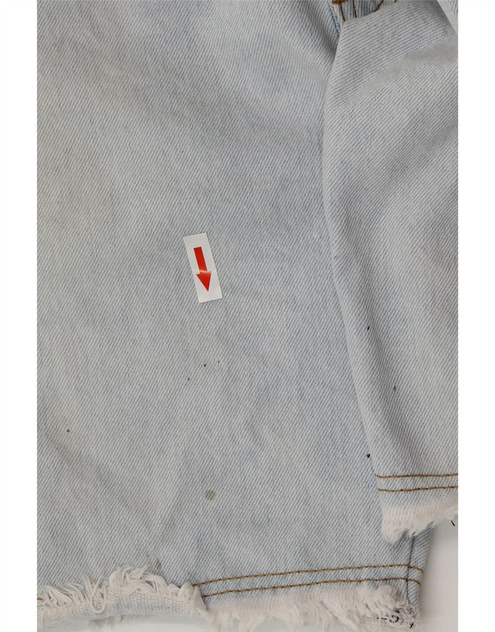 Męskie spodenki jeansowe EVIDENCE W32 średni niebieski