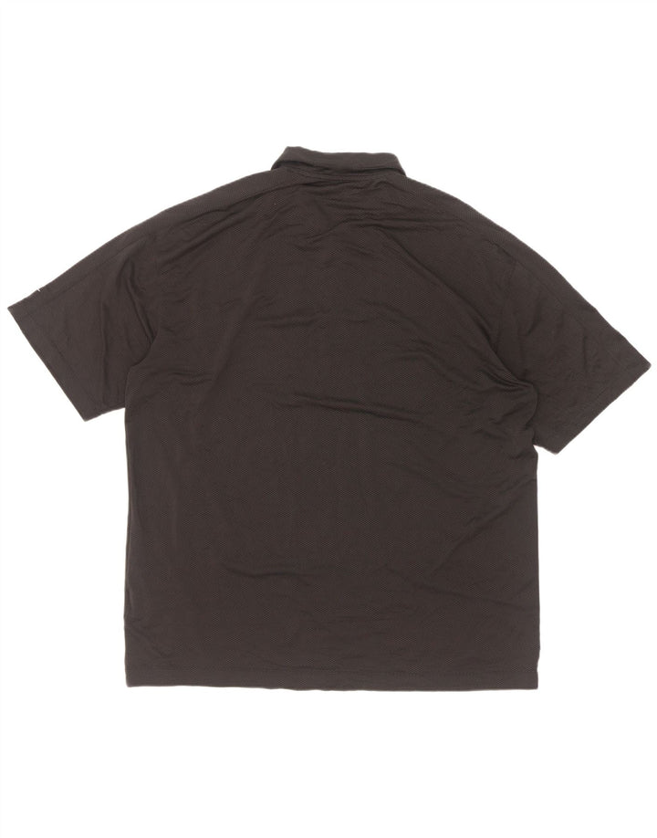 Męska koszulka polo do golfa Nike XL, czarna, poliestrowa