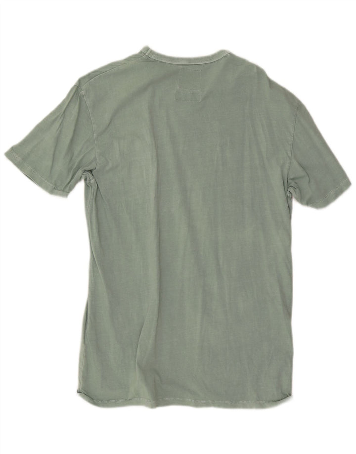 Męski T-shirt Superdry, duży, zielony, bawełniany