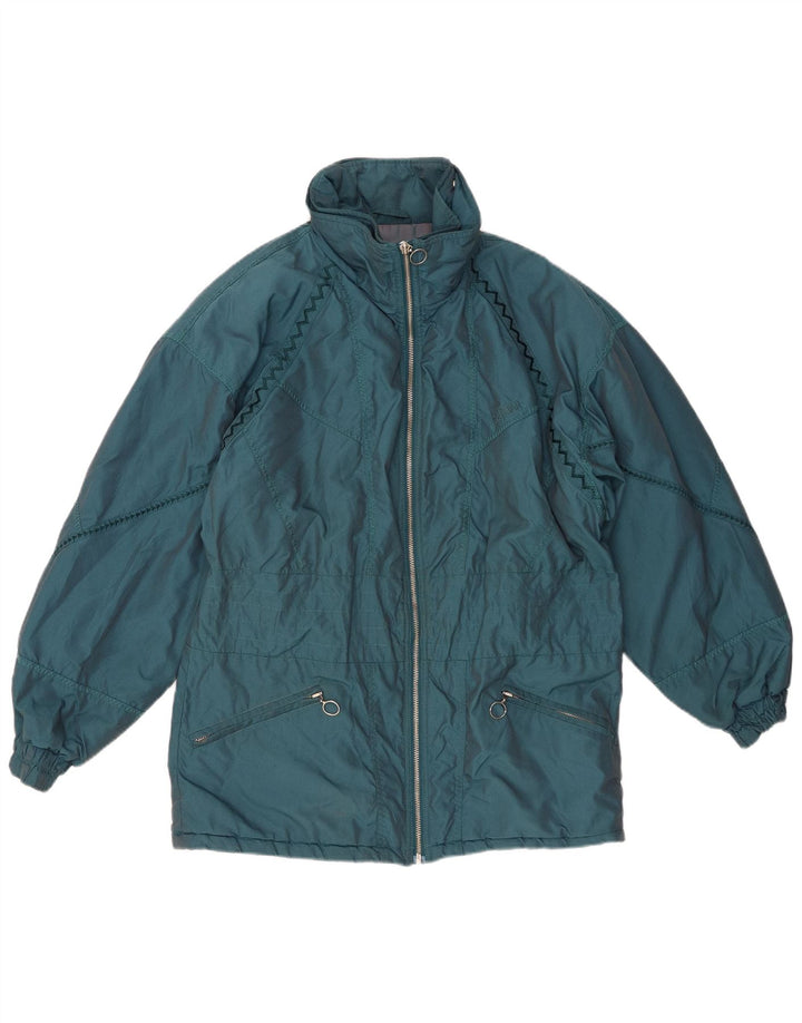 COLMAR Damska kurtka wiatrówka oversize IT 44 Średni zielony nylon