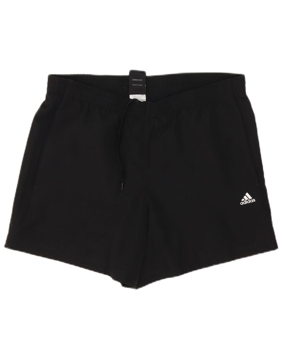 Męskie spodenki sportowe Adidas Climalite, średni czarny poliester