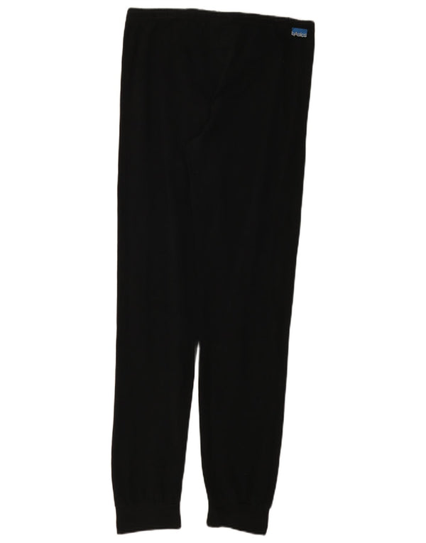 Damskie spodnie dresowe ASICS Joggers UK 14 Średnia czarna bawełna