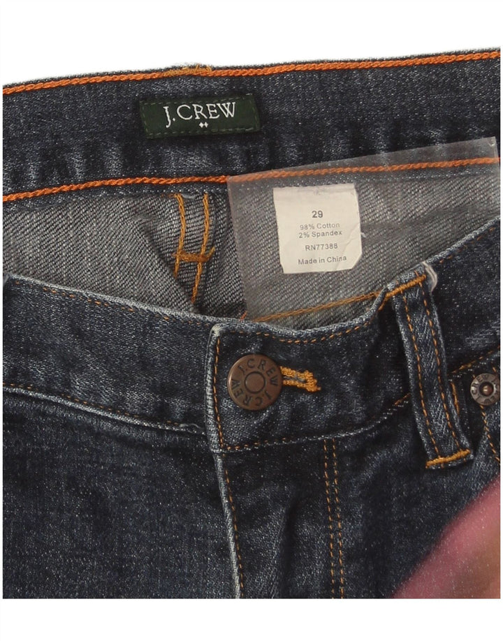 Jeansy damskie J. Crew Matchstick W29 L32 Granatowe, bawełniane