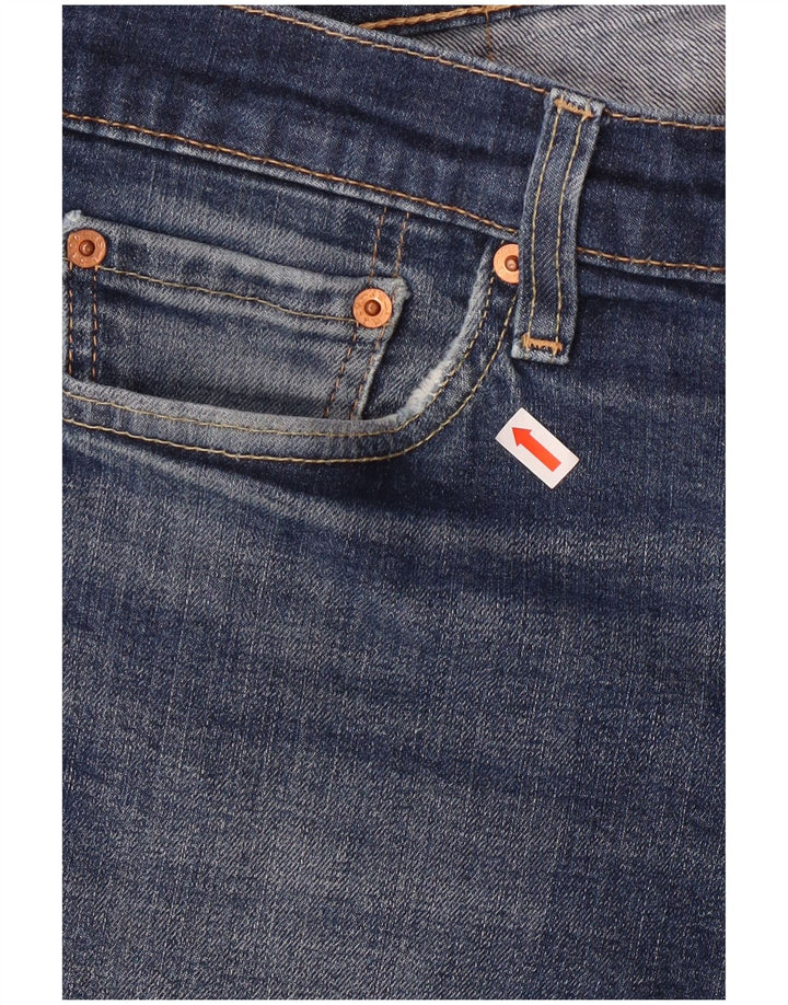 Męskie spodenki jeansowe Levi's 511 Slim Fit W32 Średnioniebieskie bawełniane