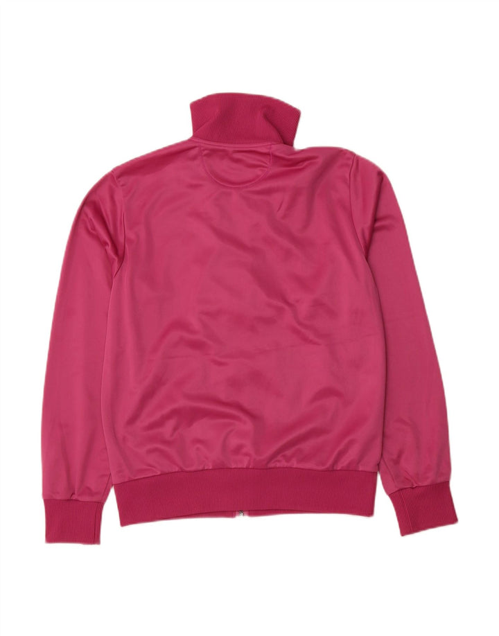 LOTTO Womens Tracksuit Top Jacket UK 14 Large Pink