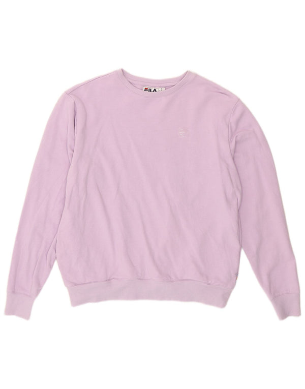 Bluza damska Fila Sweter UK 14 Średni fioletowy bawełna