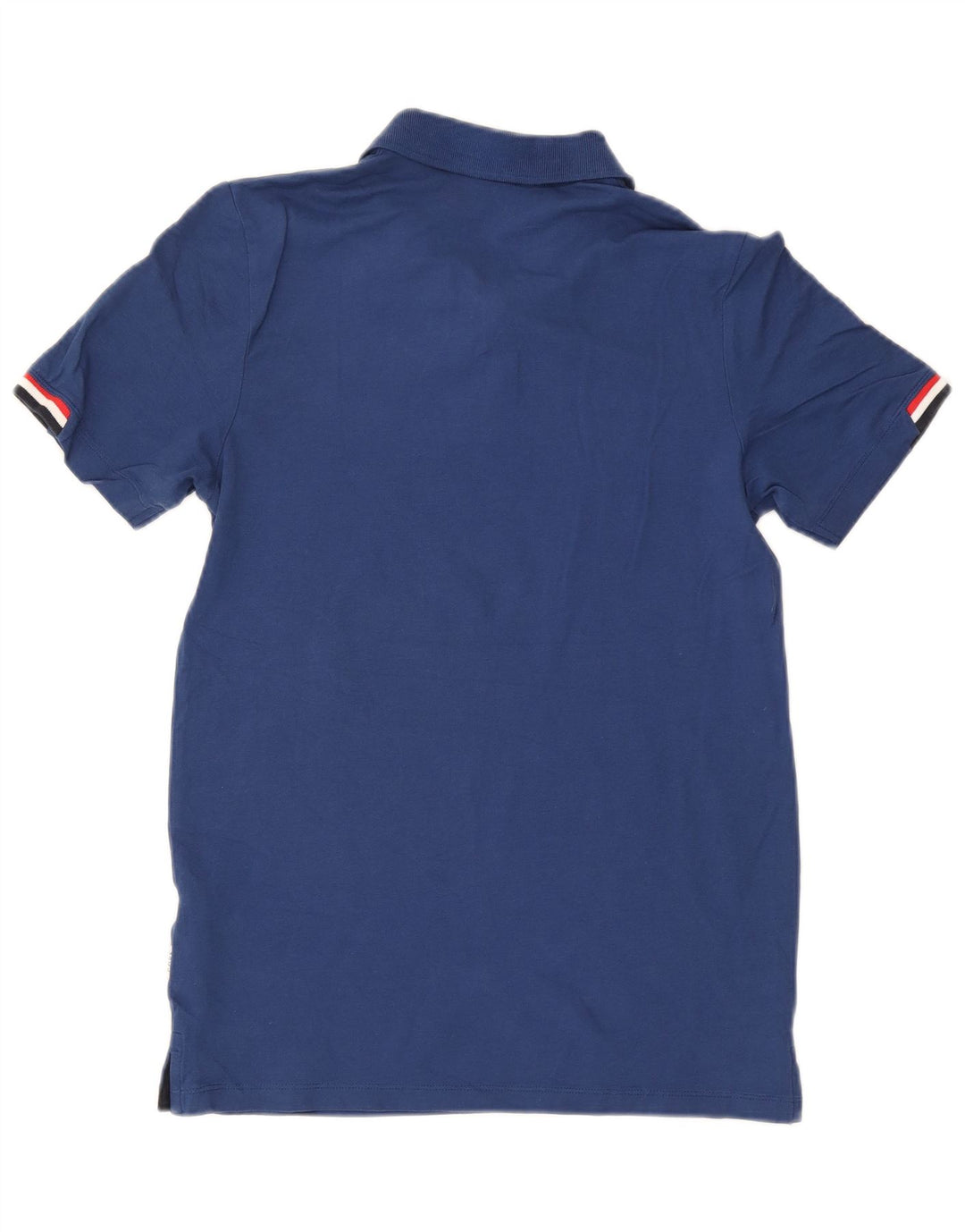Męska koszulka polo Jack & Jones, średnia niebieska, bawełniana