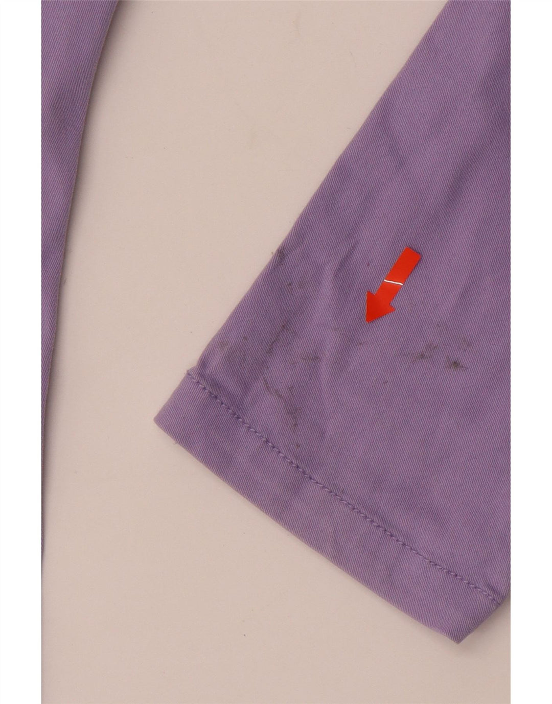 BENETTON Dziewczęce wąskie dżinsy 8-9 lat duże W26 L26 Fioletowa bawełna