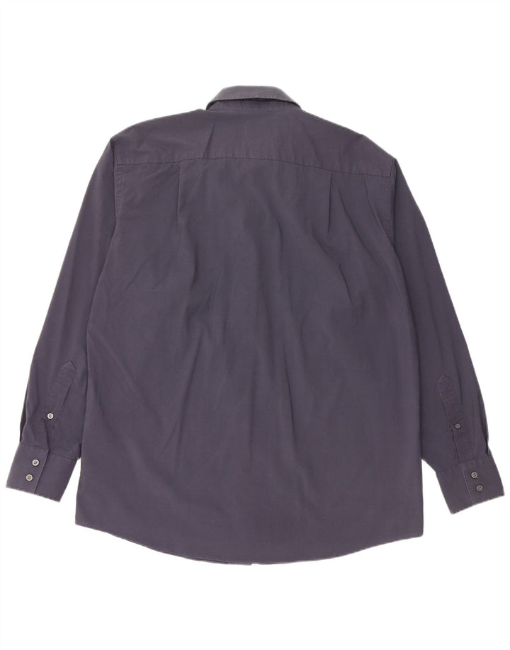 Koszula męska CALVIN KLEIN rozmiar 42 16 1/2, duża, granatowa, bawełniana