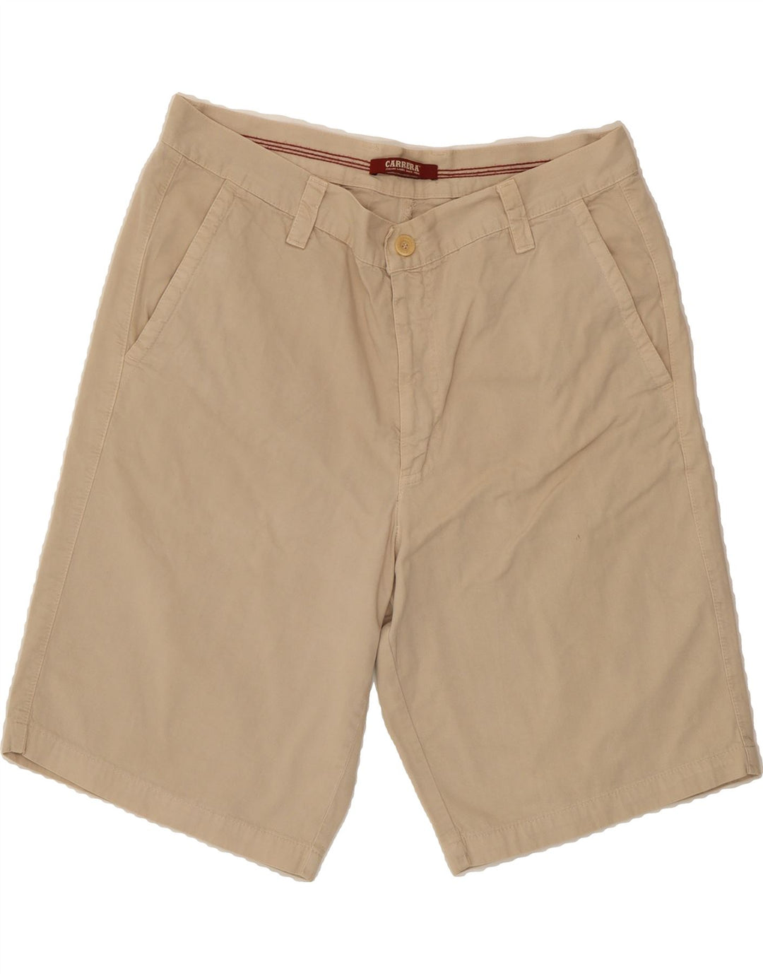 CARRERA Mens Chino Shorts W38 XL Beige Cotton Vintage Carrera and Second-Hand Carrera from Messina Hembry 