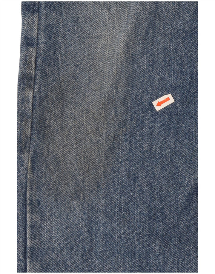 Męskie proste dżinsy Wrangler W38 L26, niebieskie, bawełniane