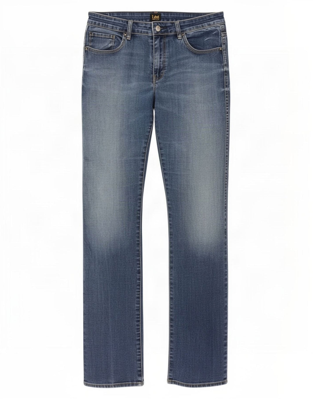 Damskie jeansy Lee Bootcut US 13 Large W32 L33 Niebieskie bawełniane