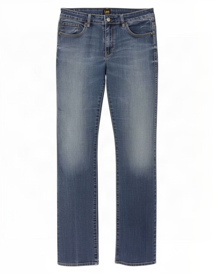 Damskie jeansy Lee Bootcut US 13 Large W32 L33 Niebieskie bawełniane