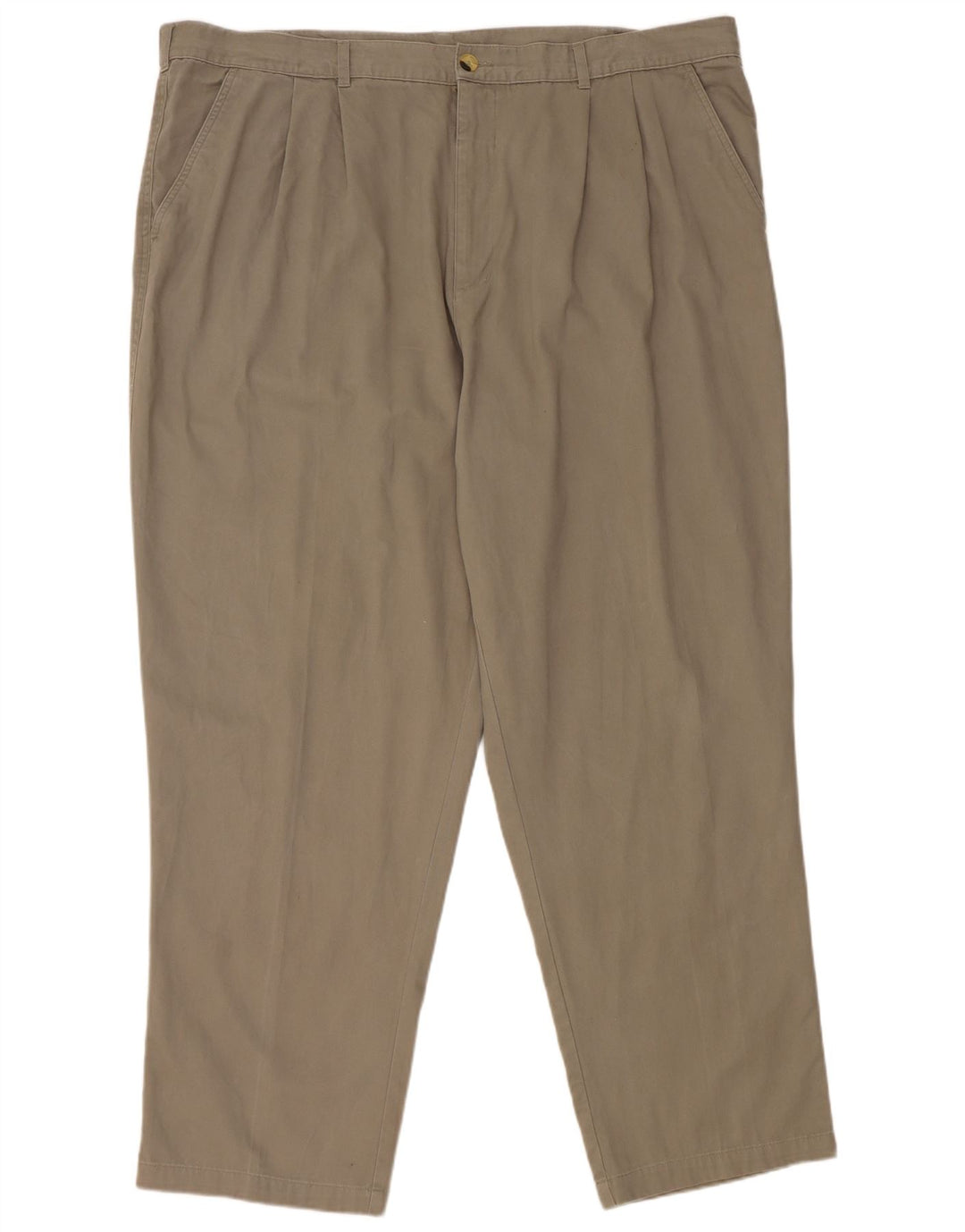 Męskie spodnie Chino Essentials W46 L30 Szara bawełna