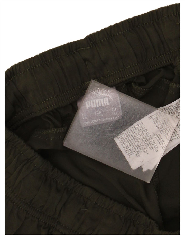 Męskie spodenki sportowe Puma 2XL, khaki, poliester