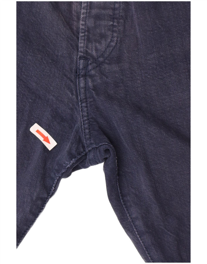 Męskie dżinsy Levi's 501 Straight W36 L29 Granatowa bawełna