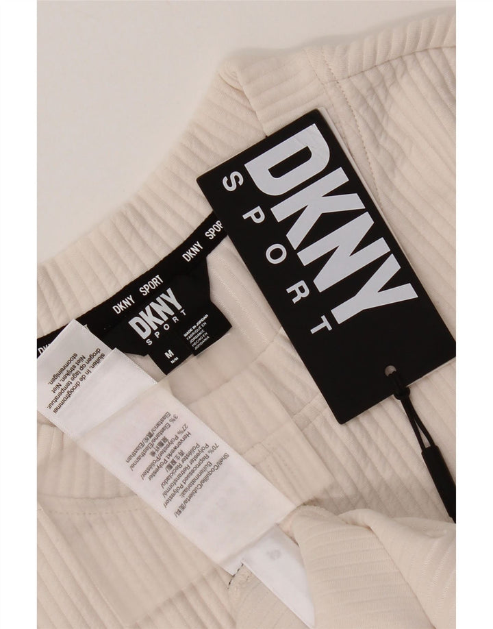 Damska bluza dresowa Dkny UK 14, średni, złamany biały poliester