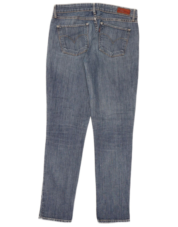 Damskie jeansy Levi's Skinny W27 L30 Niebieskie bawełniane