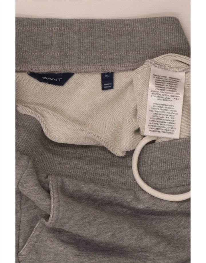 Damska spódniczka mini Gant UK 18 XL, szara bawełna