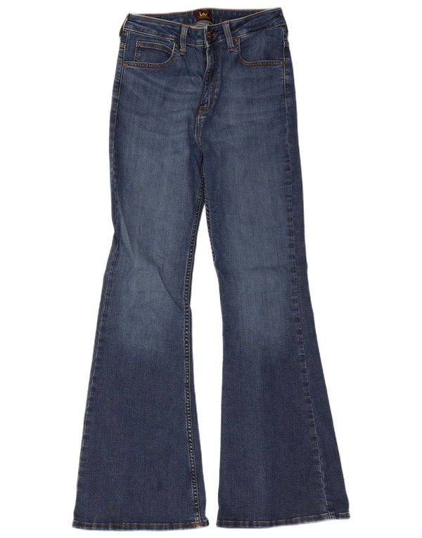 Damskie jeansy Lee Breese Flared W29 L31 Niebieskie bawełniane