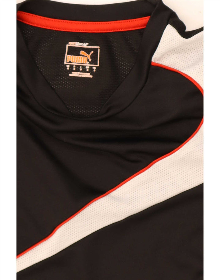 Męski t-shirt Nike, mały, czarny, z blokami kolorów