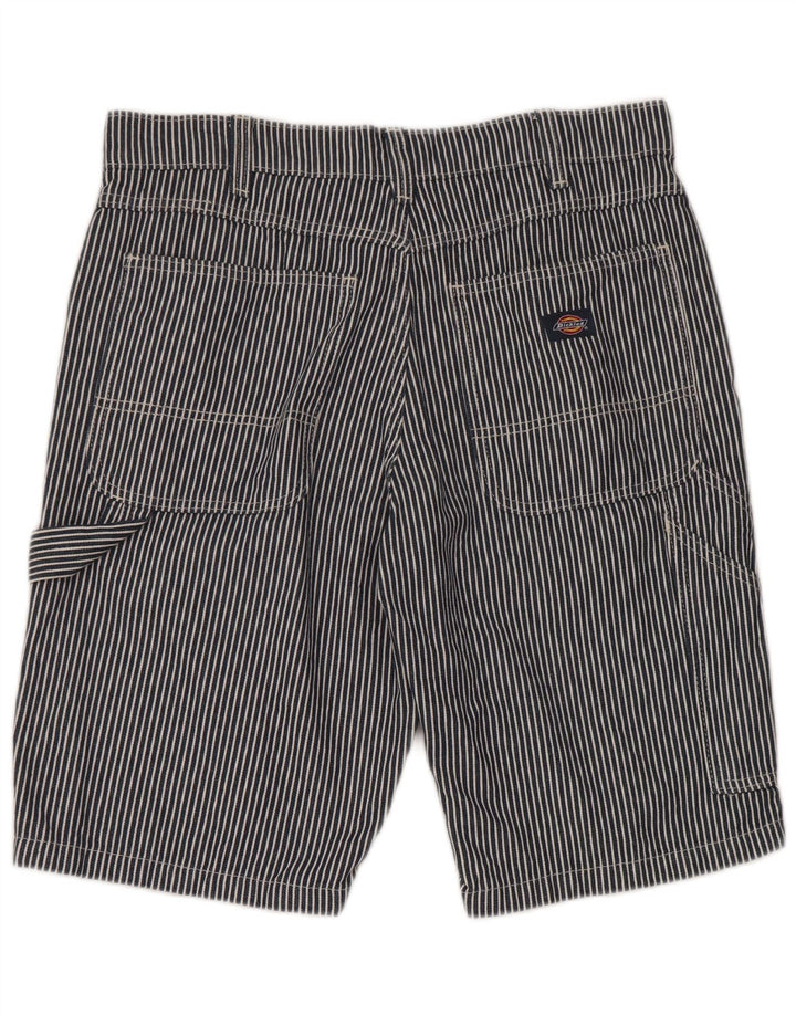 Męskie spodenki cargo Dickies W34, duże, bawełniane w granatowe paski