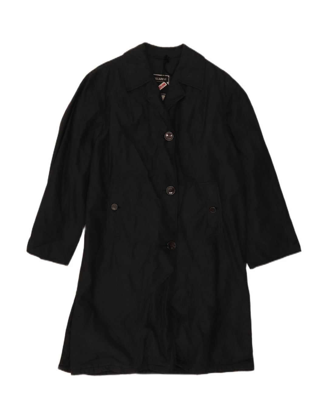 BALLARINI Womens Trench Coat UK 16 Large Grey