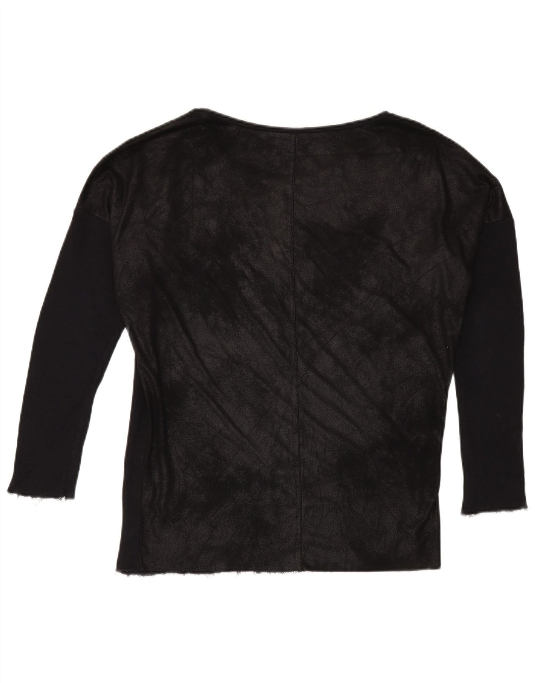 Damski top oversize Guess z długim rękawem UK 10, mały, czarny