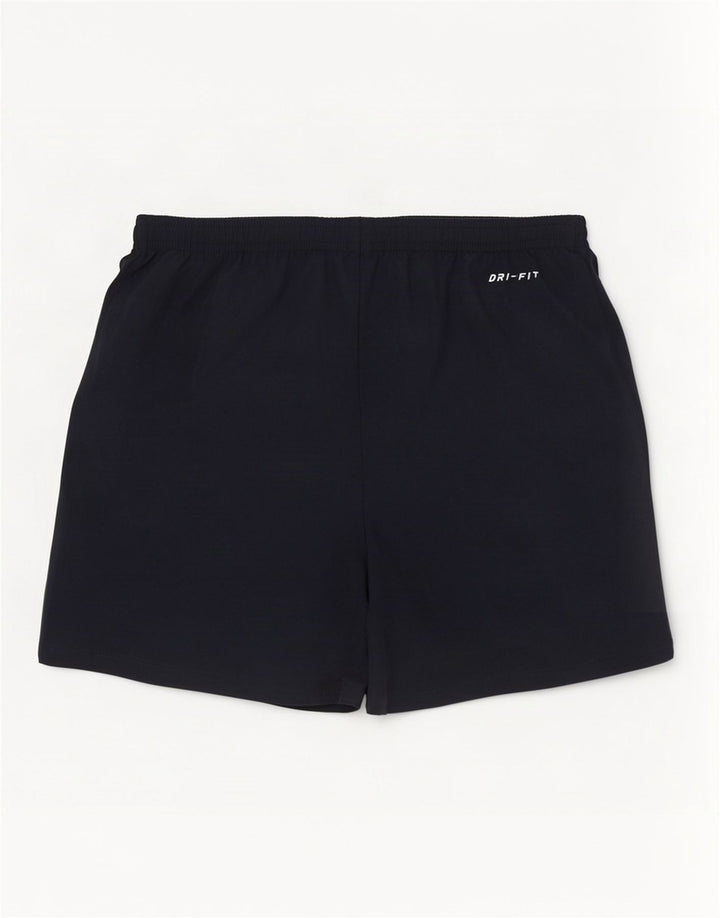 Męskie spodenki sportowe Nike Dri Fit, małe, granatowe, poliestrowe