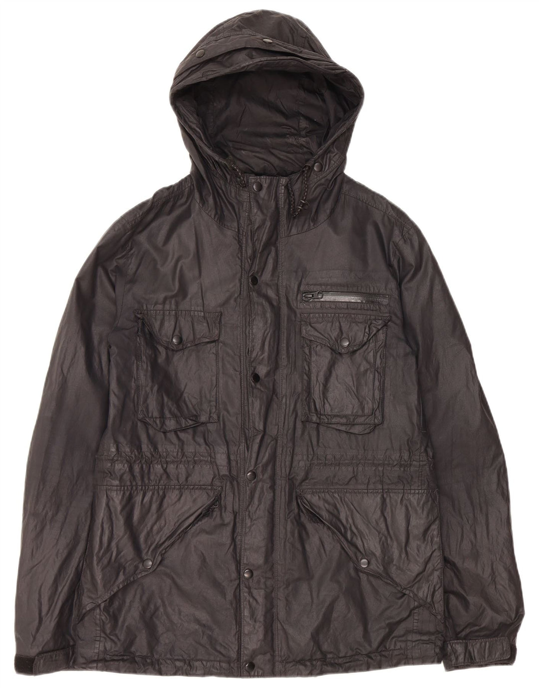 Męska kurtka z kapturem ALL SAINTS UK 38, średnia czarna