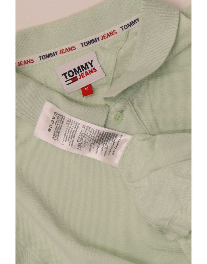 Męska koszulka polo Tommy Hilfiger w kolorze średniej zielonej bawełny