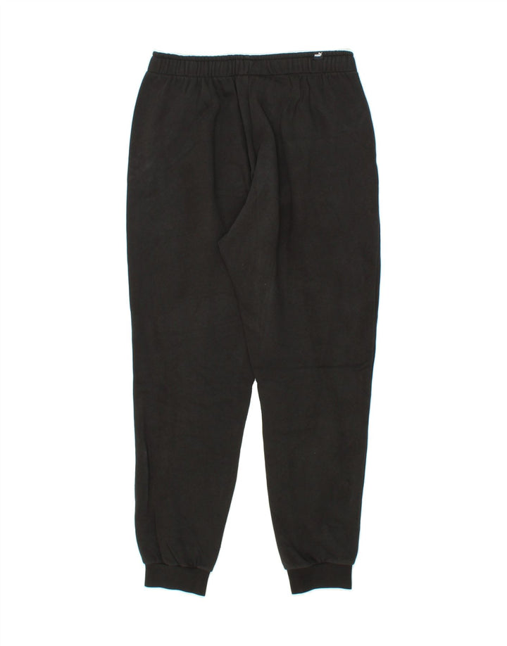 PUMA Mens Tracksuit Trousers Joggers Medium Black Cotton Vintage Puma and Second-Hand Puma from Messina Hembry 