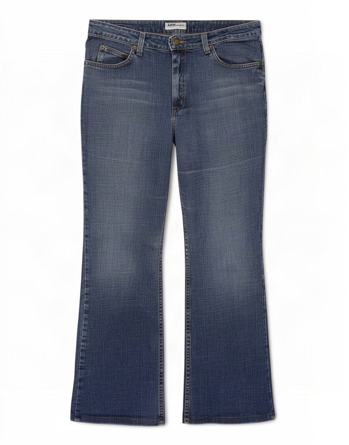 Damskie jeansy Lee Cameron Bootcut W36 L28 Niebieskie bawełniane