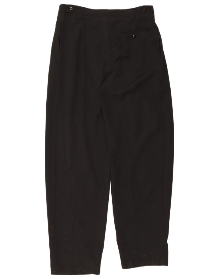 Męskie spodnie casualowe w stylu vintage IT 50 Large W34 L33 Czarny poliester