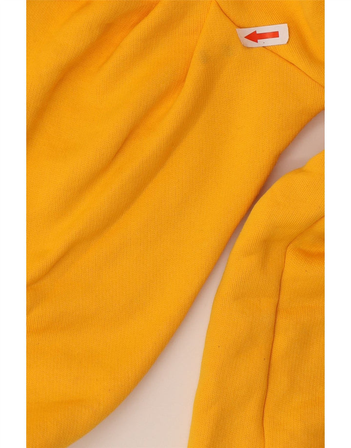 Damski sweter oversize z rękawem 3/4 Zara UK 10, mały, żółty
