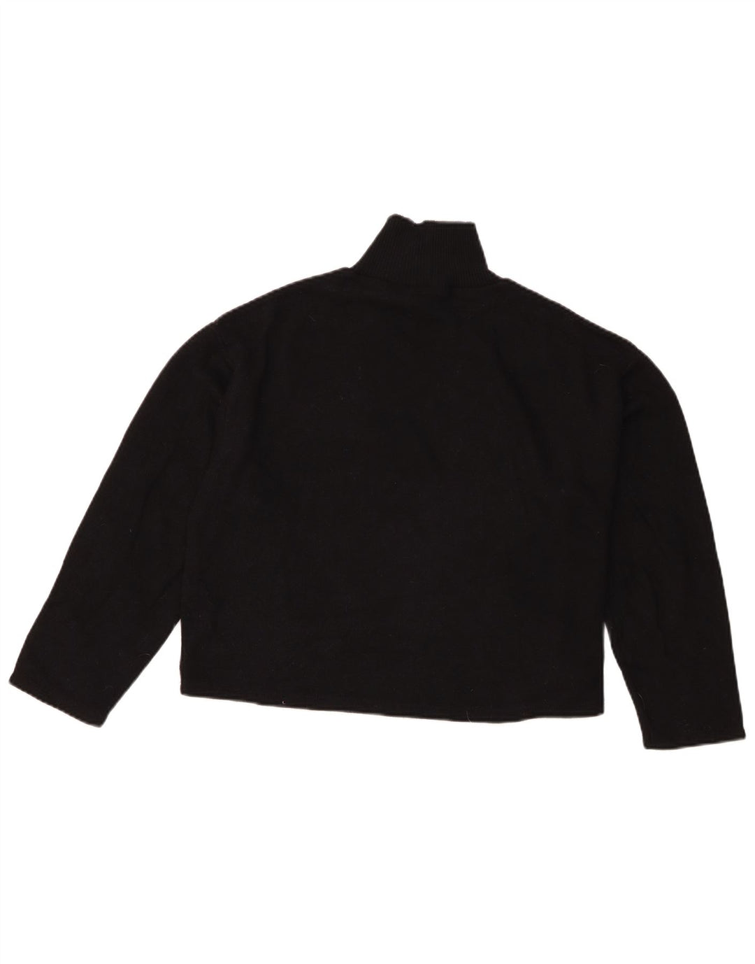 Sweter damski Zara z golfem UK 14, średni czarny