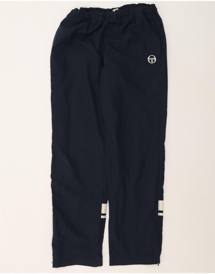 Męskie spodnie dresowe Sergio Tacchini, średni granat, blok kolorów