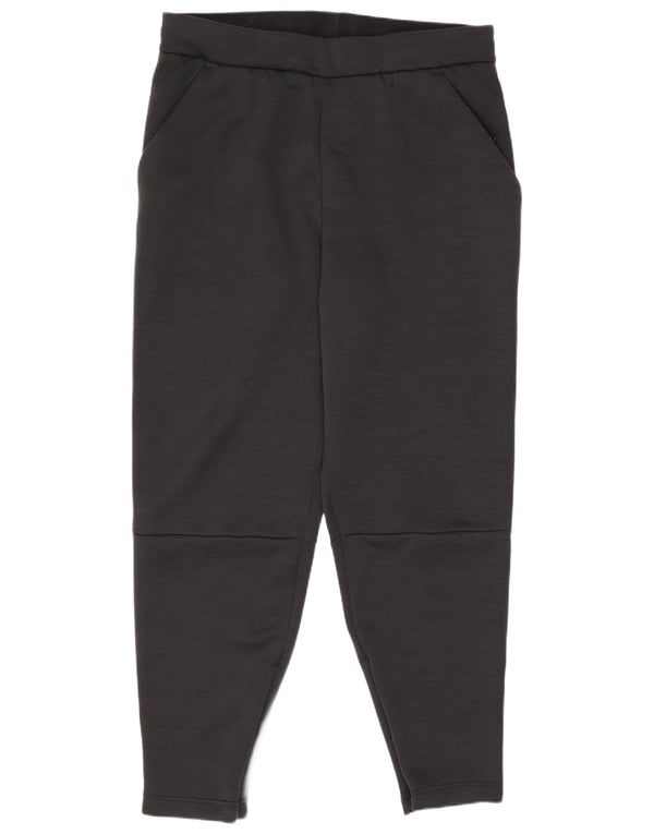 Damskie spodnie dresowe Adidas Joggers UK 14, duże, czarne, bawełniane