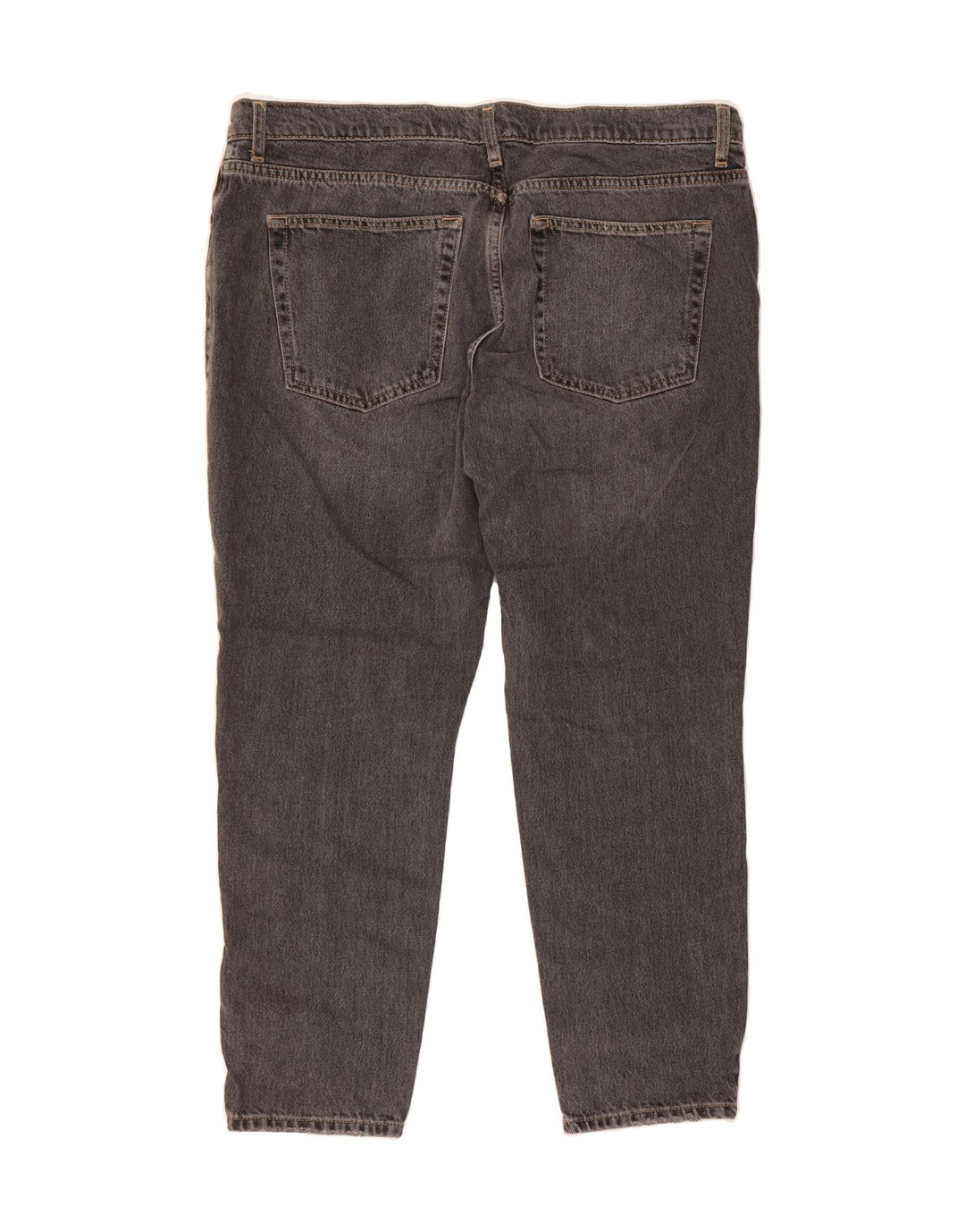 TOPSHOP Womens Maternity Tapered Jeans W32 L30 Grey Viscose Vintage Topshop and Second-Hand Topshop from Messina Hembry 