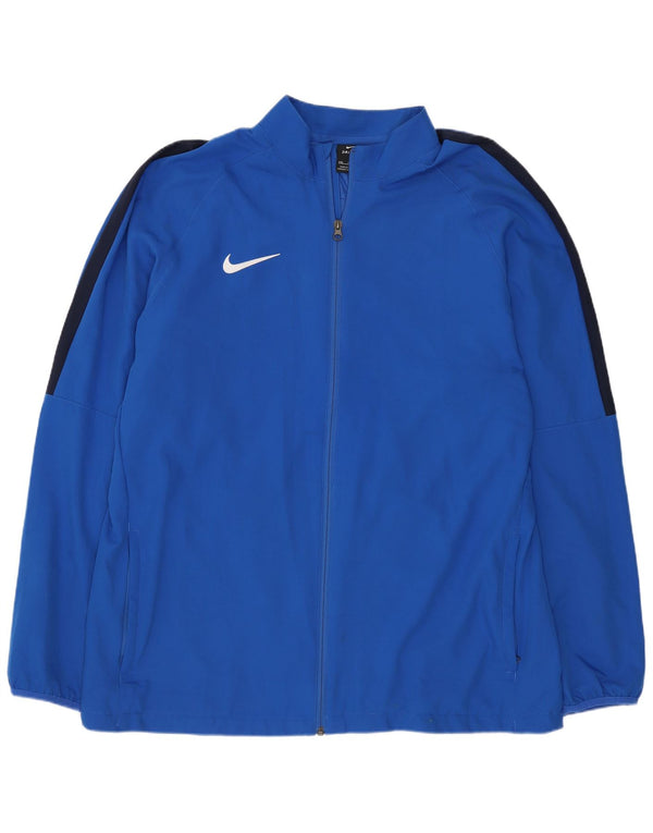 Kurtka męska Nike Dri Fit Regular Tracksuit Top 2XL niebieska, poliestrowa, sportowa