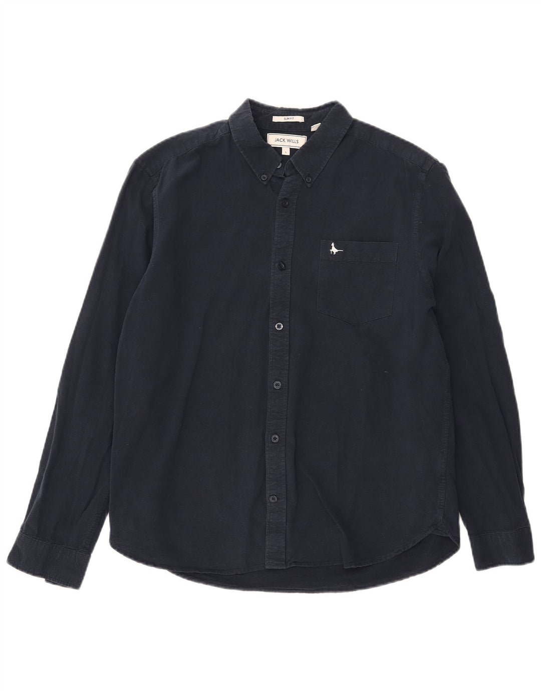 Koszula męska JACK WILLS Slim Fit, duża, granatowa