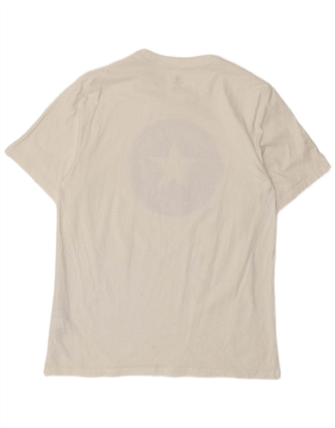 Converse Męski T-shirt z grafiką, duży, biały, bawełniany