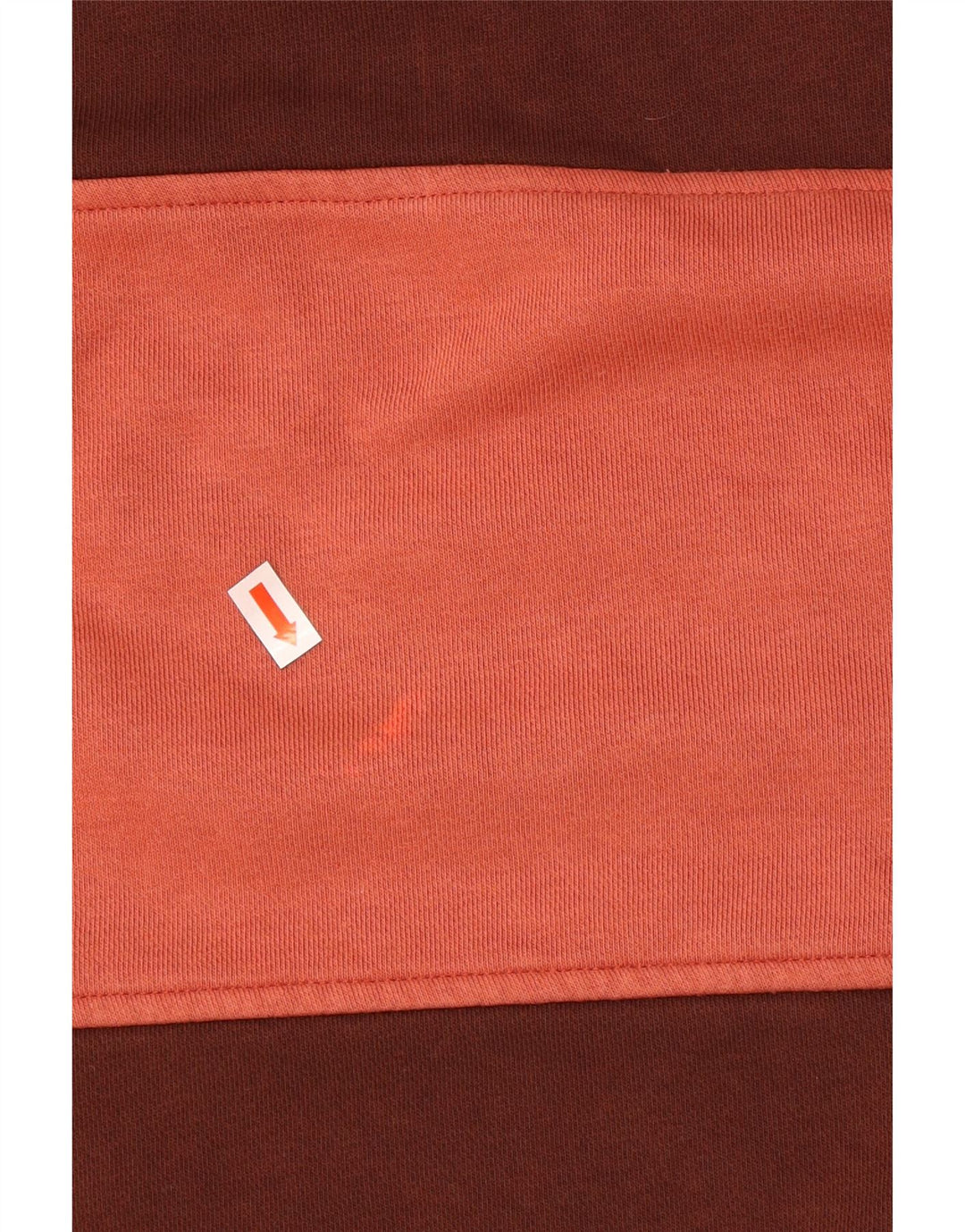 Męska bluza Levi's o swobodnym kroju, mała, brązowa, bawełniana w bloki kolorów