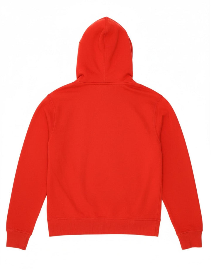 CHAMPION Mens Hoodie Jumper Medium Red Cotton