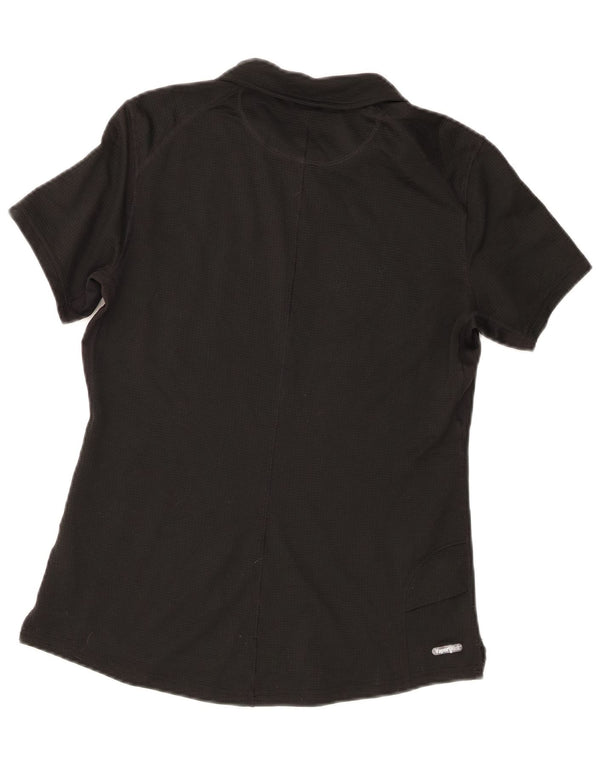 Damska koszulka polo The North Face UK 12, średni czarny poliester