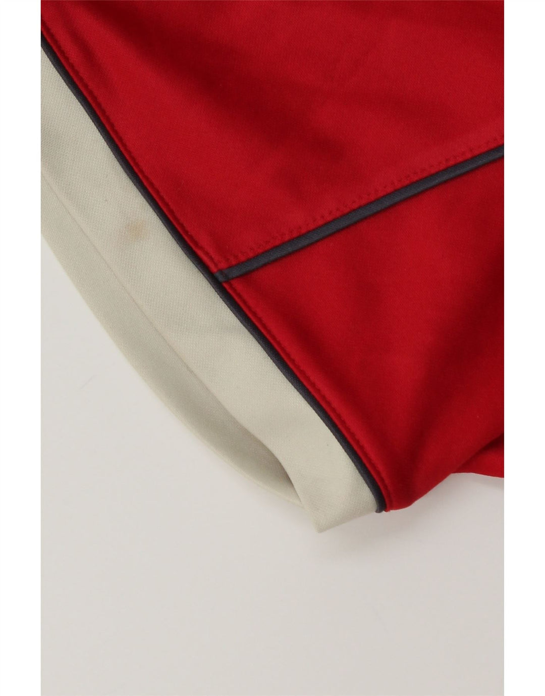 Męska koszulka polo Lotto UK 40/42, duża, poliester w czerwone paski