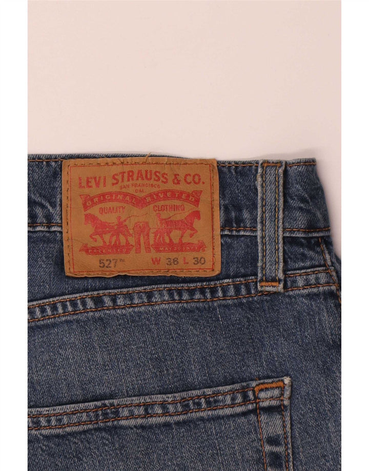 Męskie jeansy Levi's 527 Bootcut W36 L30 Niebieskie